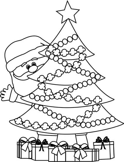 Free Christmas Clipart Black and White 1350 ClipartIO_clipartio