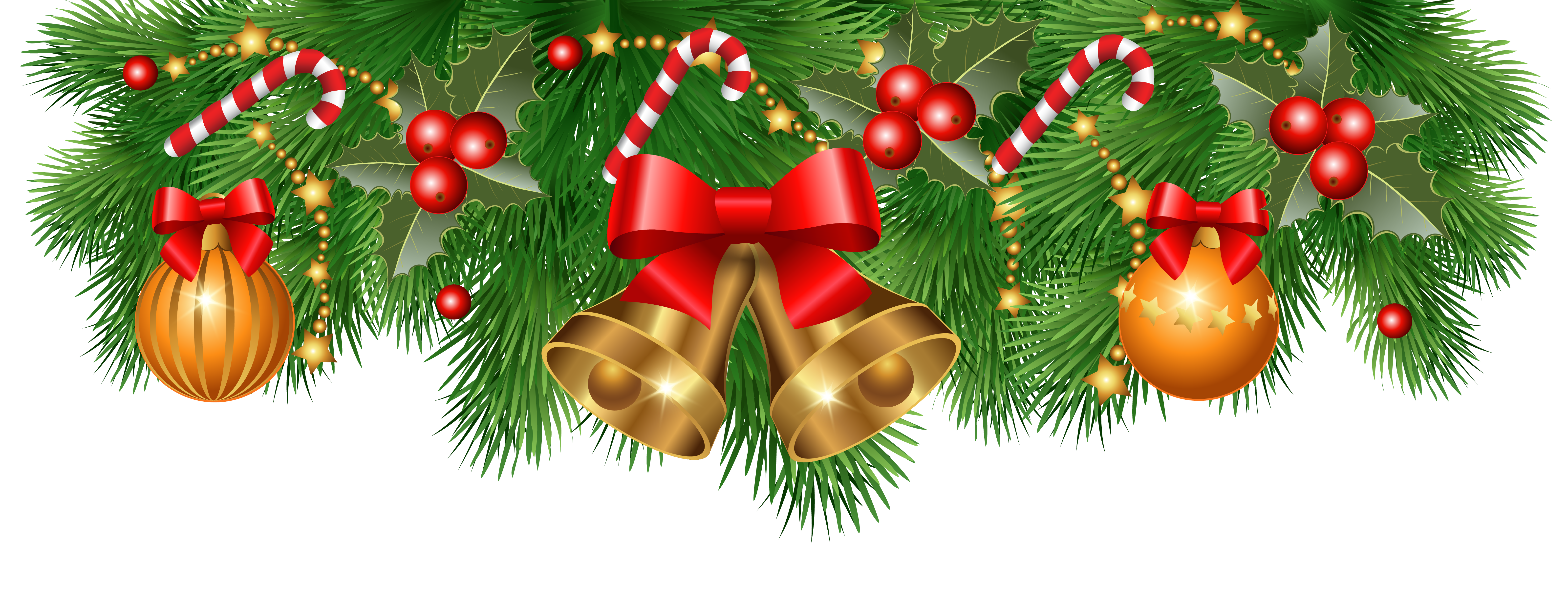 Christmas Decorations Clipart Borders – Happy Holidays!_happyholidaysblog