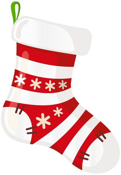 Christmas Stocking White Transparent PNG
