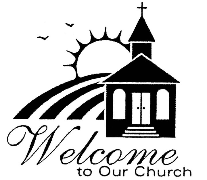 Church Bulletin Clip Art ,Black And White