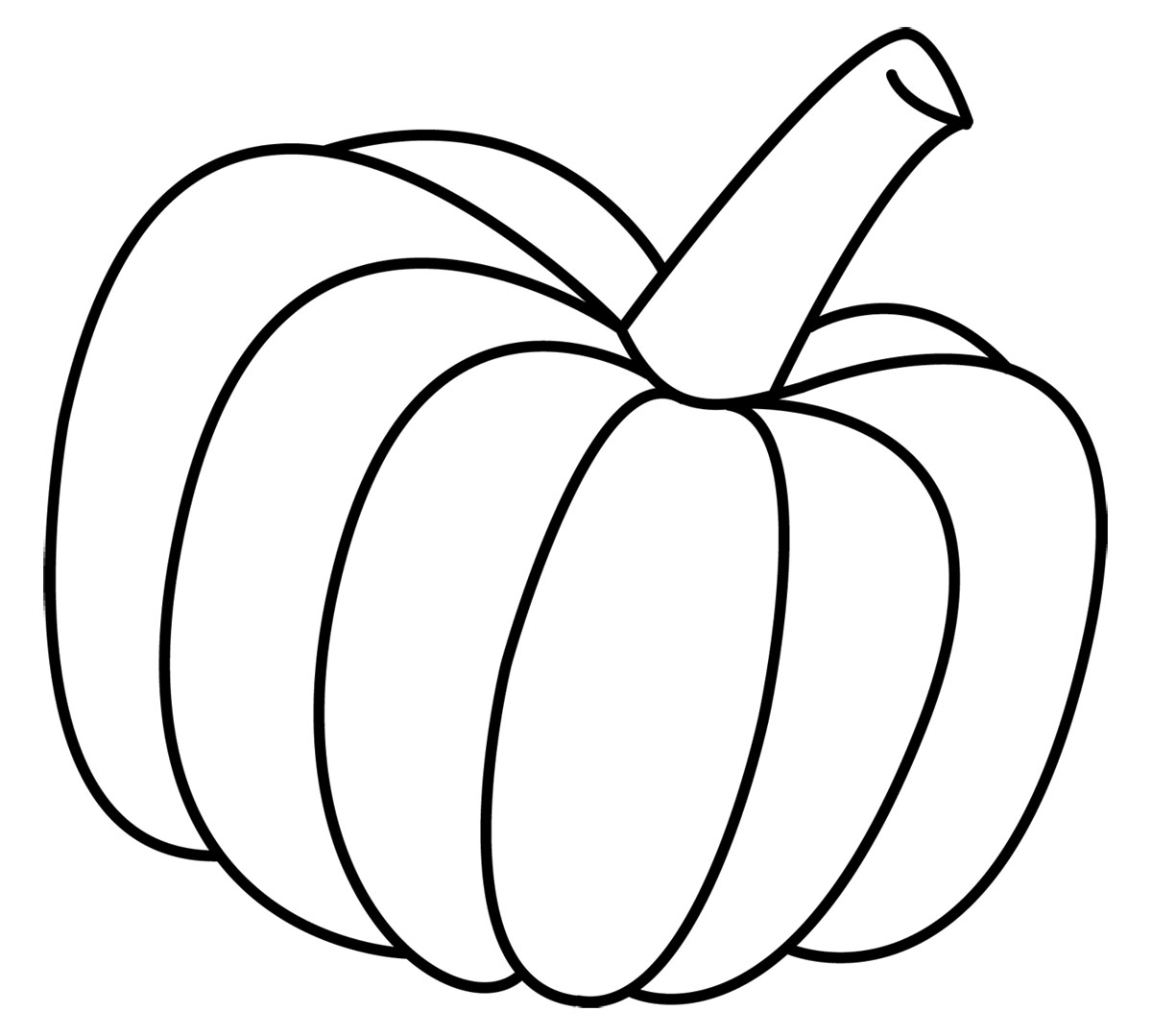 Best Pumpkin Clipart Black And White 
