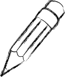 Pencil Clipart Black And White  Free Clipart Images