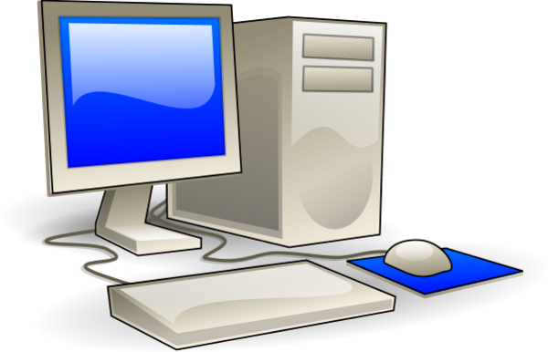 Desktop Computer Clipart 
