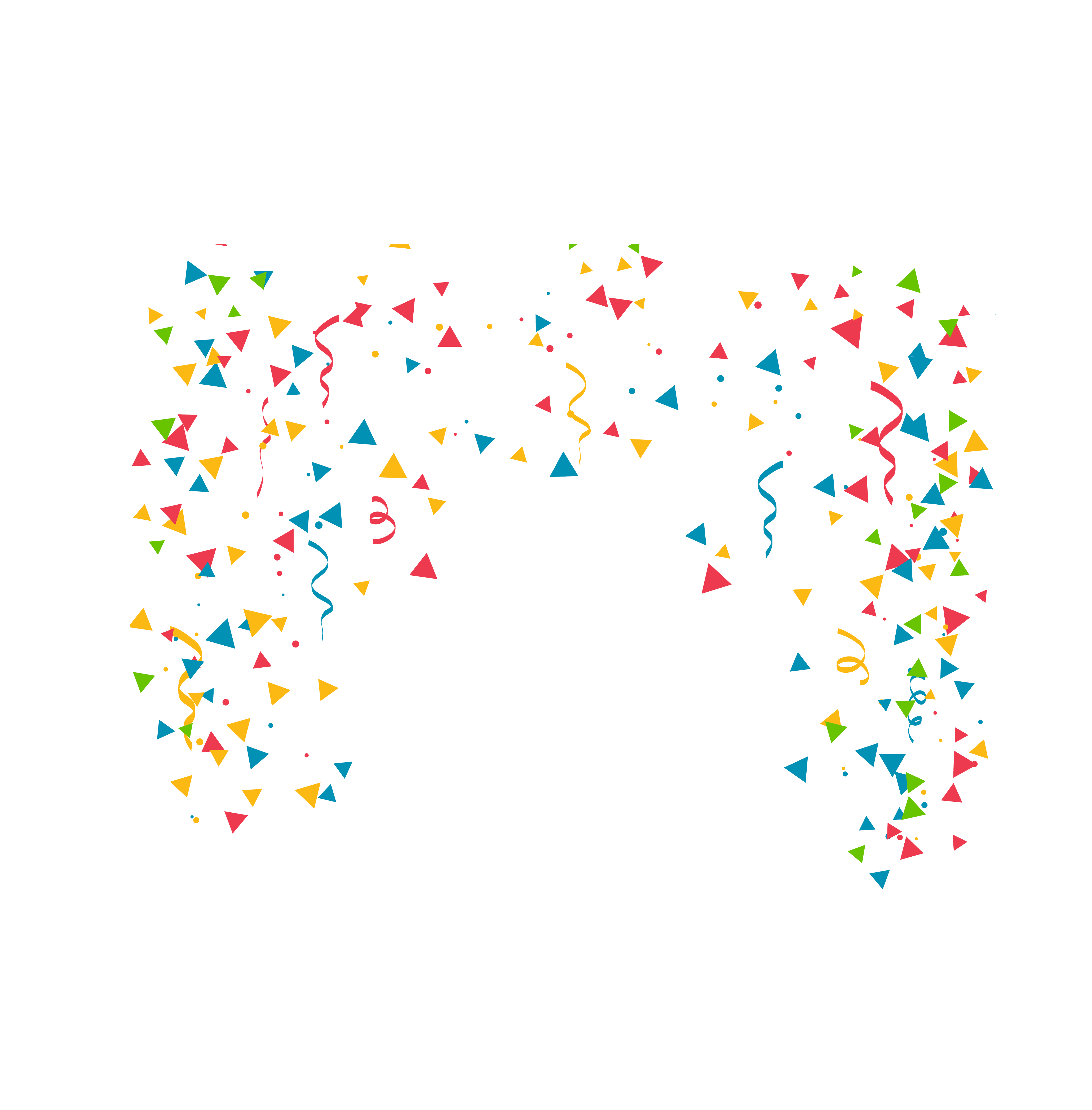 Birthday Confetti Transparent Background Clip Art Library