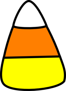 Black And White Candy Corn Clipart  Free Clipart 