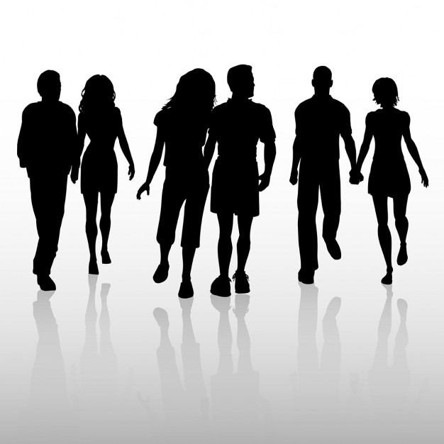 Couple Silhouette Vectors, Photos and PSD files
