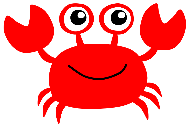 Crab Clip Art Cartoon  Free Clipart Images