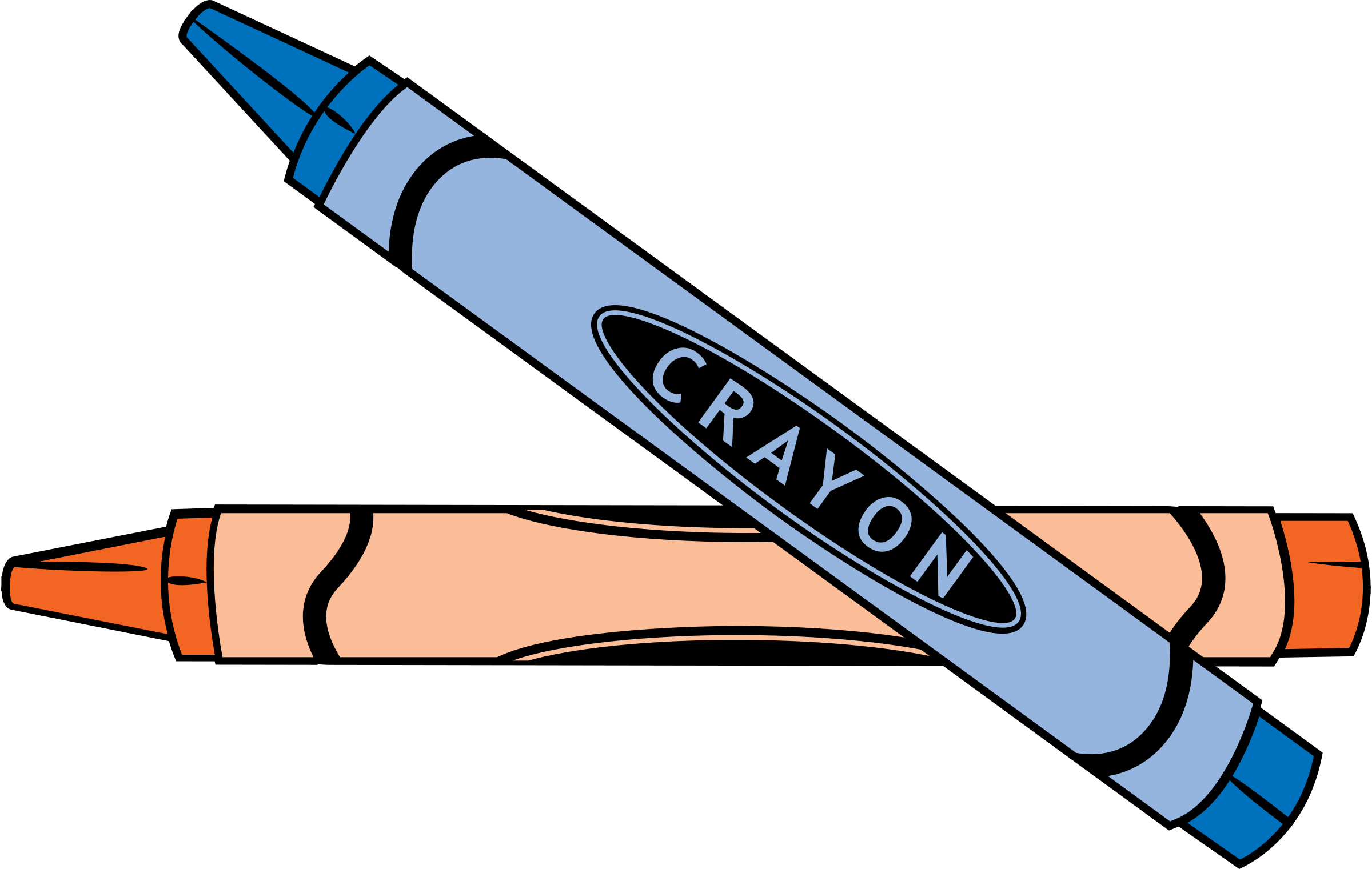 Collection of Crayons Clip Art (42) .