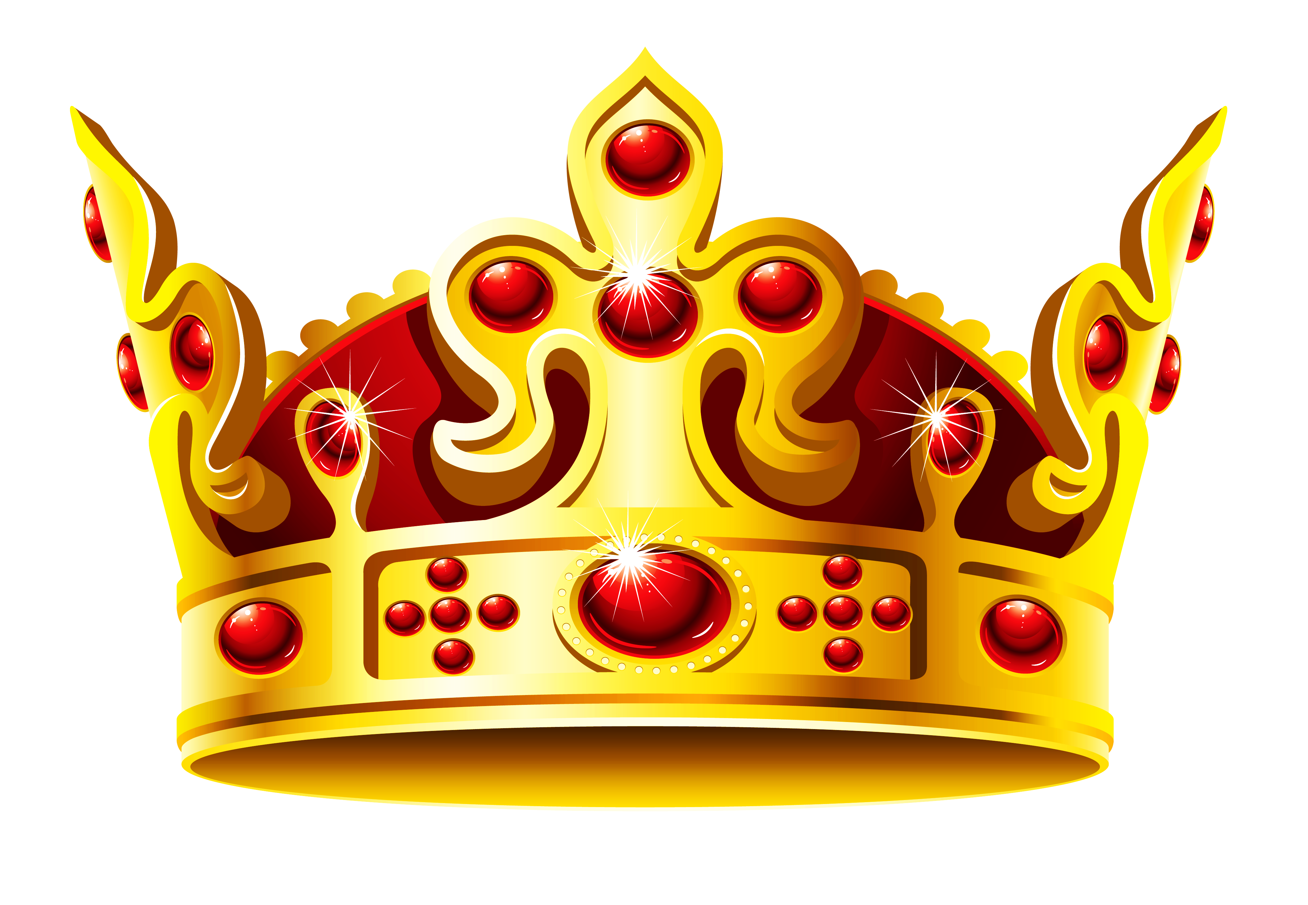 Gold Crown Clipart Transparent Background 