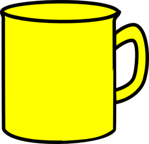 Yellow Mug Clip Art 