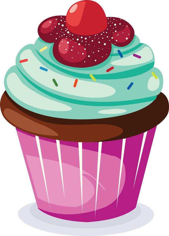 1220 best Cupcake Clip Art images  Cupcake art, Cup 