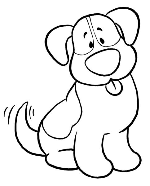 Black And White Dog Clipart Free Clip Art Library_clipart Library