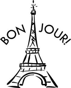 Eiffel Tower Silhouette Clipart Free Stock Photo Public Domain 