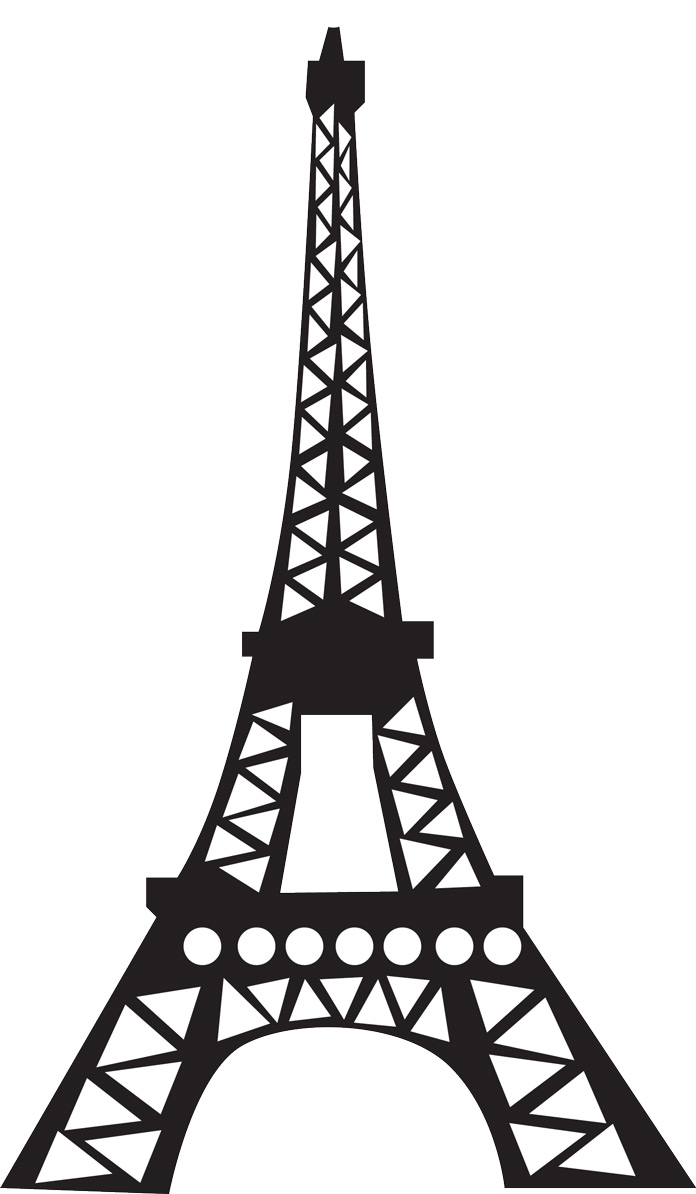 Image of Eiffel Tower Clip Art 1515, Drawing Of Eiffel Tower 
