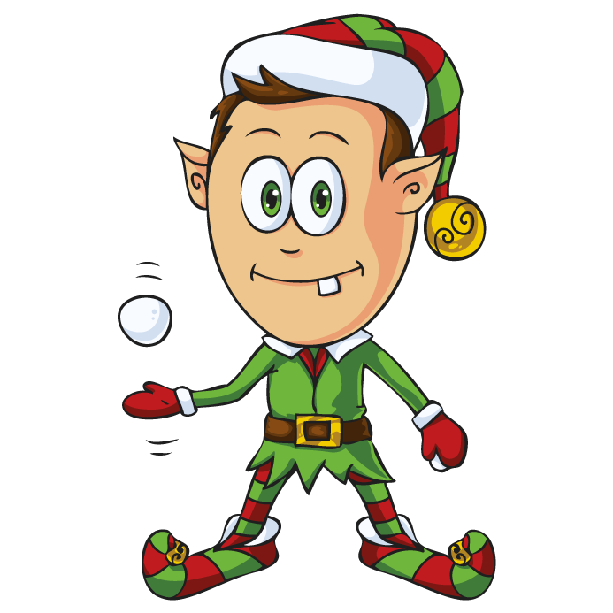 Free Christmas Elf Character