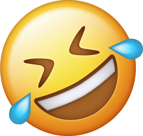 New Tears Of Joy Emoji Png