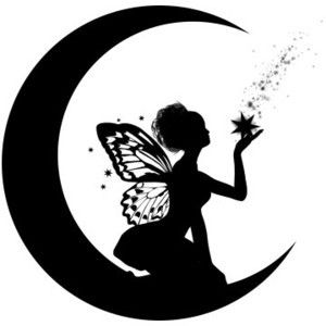 Interesting Fairy silhouette 