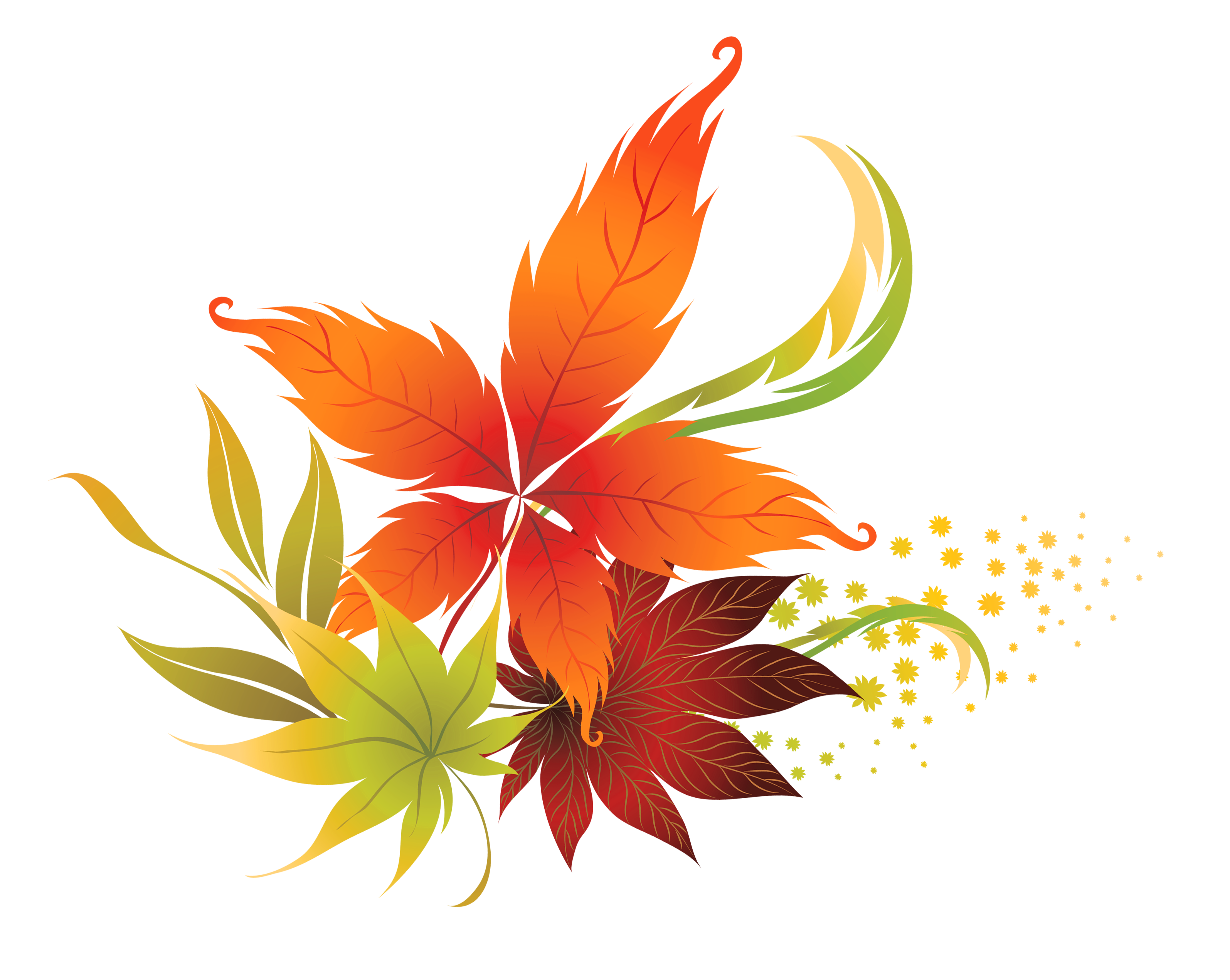 transparent background autumn leaves clip art Clip Art Library