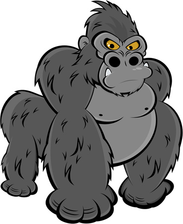 Gorilla clip art
