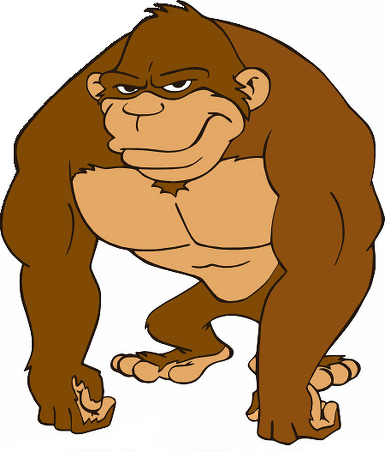 gorilla animated clip art - Clip Art Library