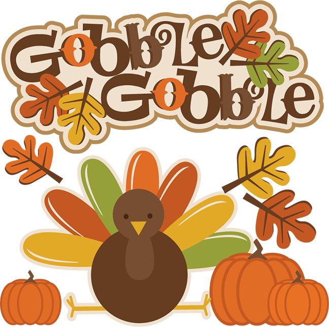 Cute Happy Thanksgiving Clipart 