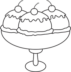 Ice Cream Clipart Image Sundae