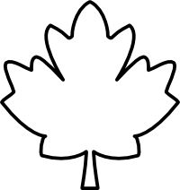 Leaf Clipart Black And White  Free Clipart Image 