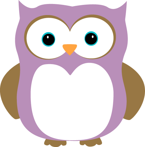 Purple And Brown Owl Clip Art Clipart Panda Free Clipart Images_images