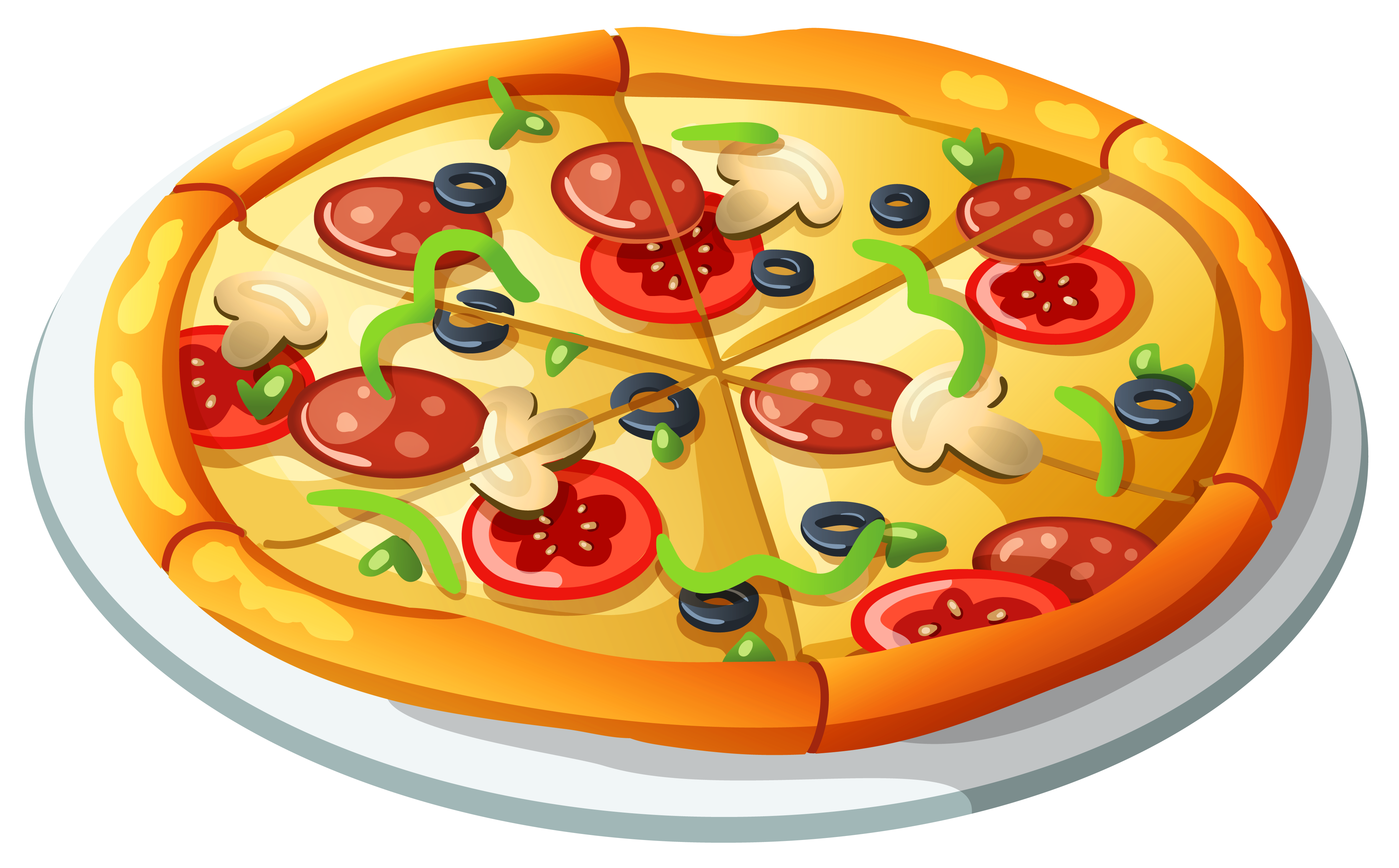 Pizza Vector Clipart Cliparting