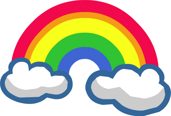 rainbow clipart