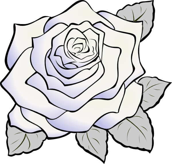 White Rose Clip Art #47 101 White Rose Clipart Clipart Fans_clipartfans