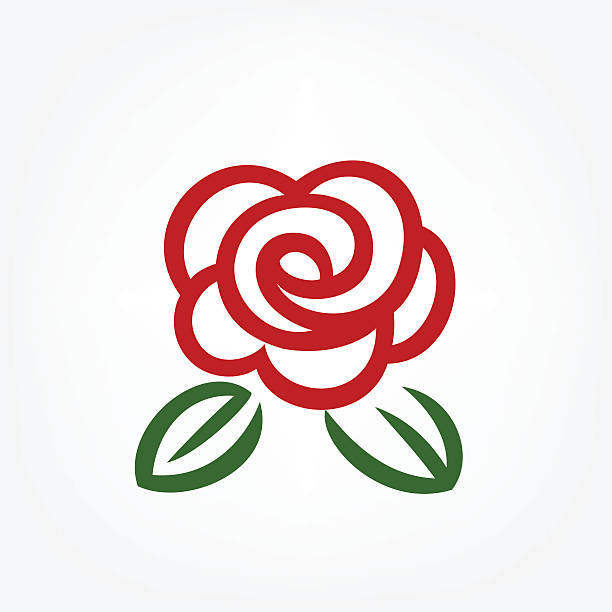 Red Rose clipart ,logo , red rose