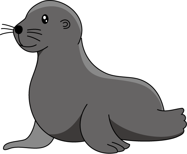 Seal clipart, sea lion