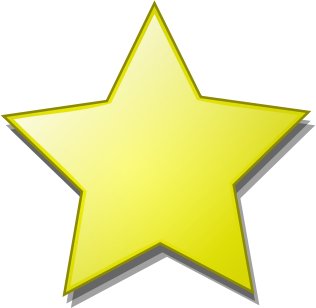 Gold Star Free Stars Clipart Graphics Images And Photos 2 Clipartix_clipartix