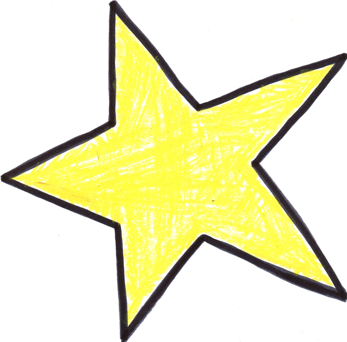 Hand Drawn Star Clipart Cliparting