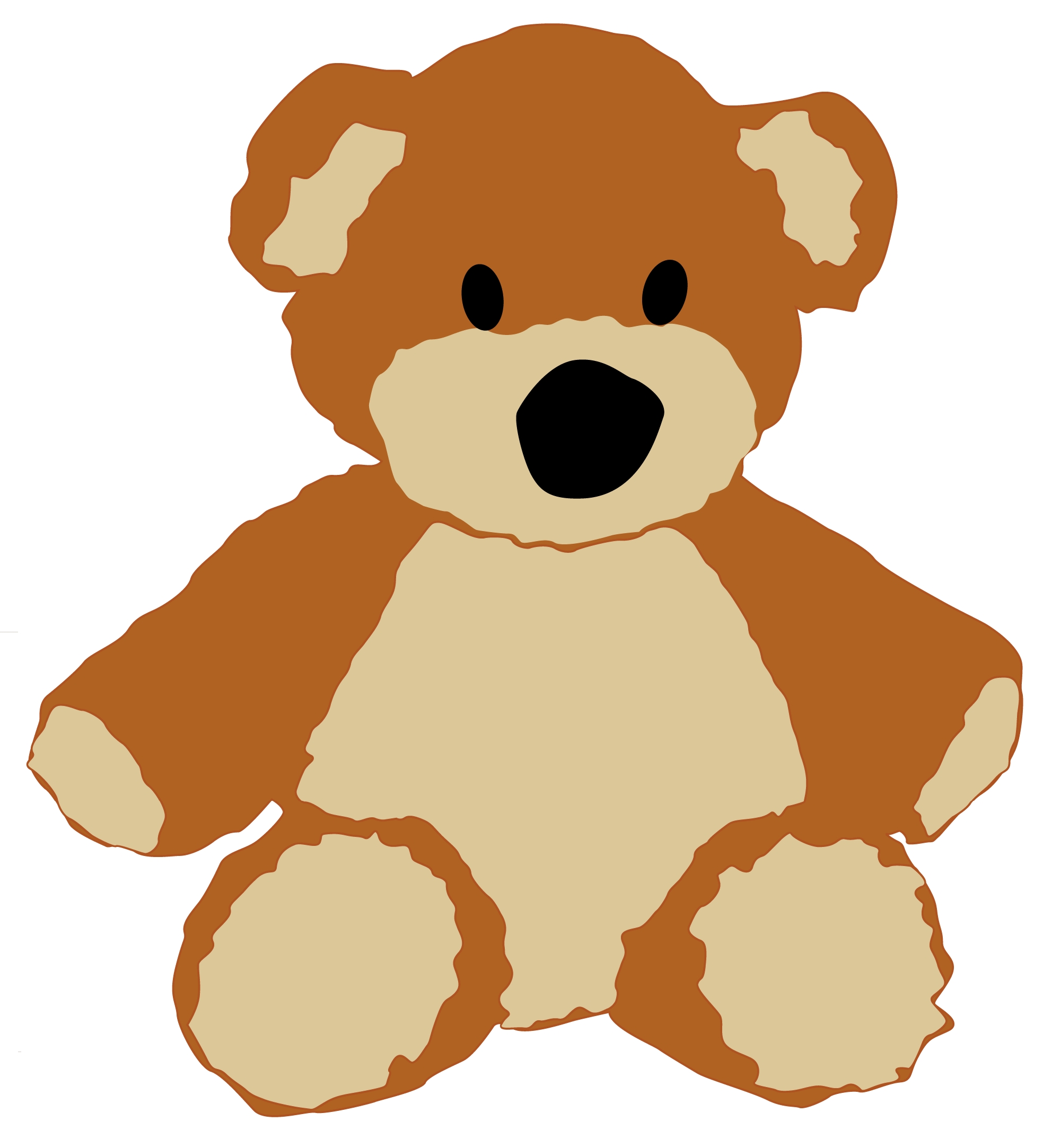 94 cm teddy bear clipart