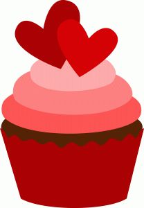 Valentine Cupcake Clipart 