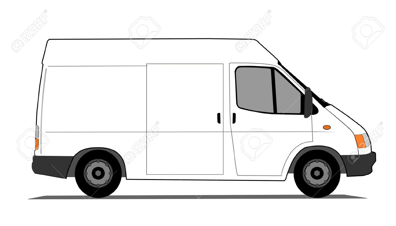 white vans clipart