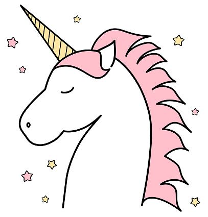 unicorn clipart #13