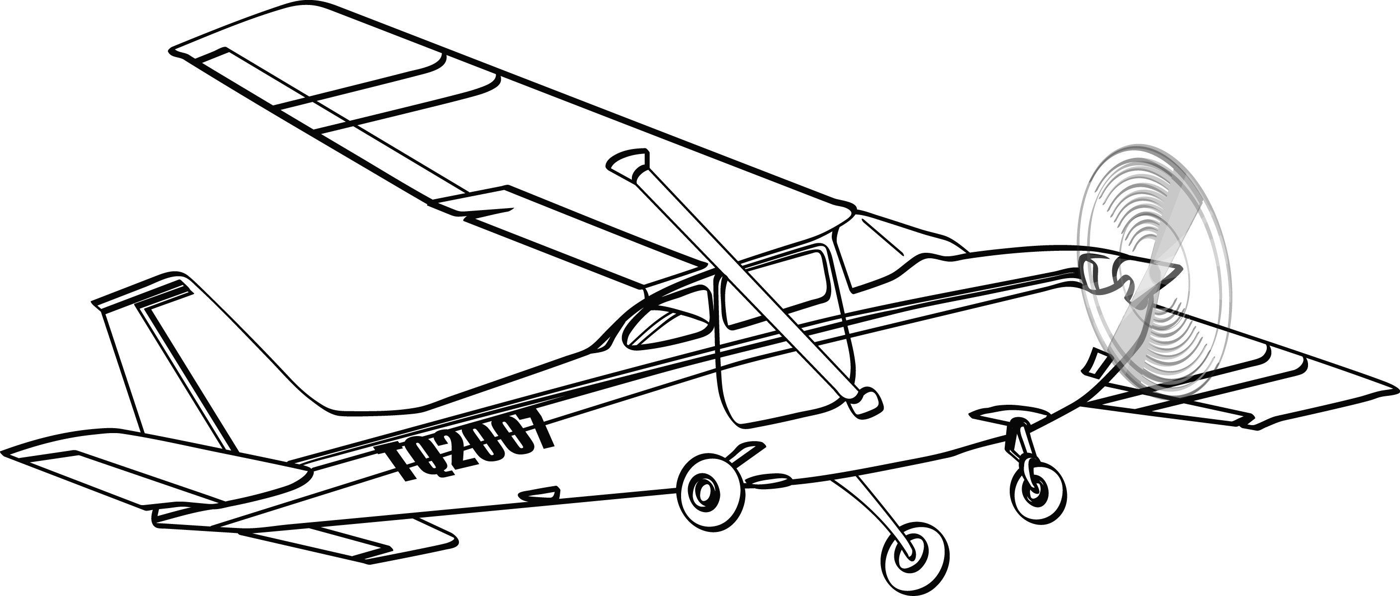 Airplane Clipart - Versatile and Creative Graphics for Aviation Enthusiasts