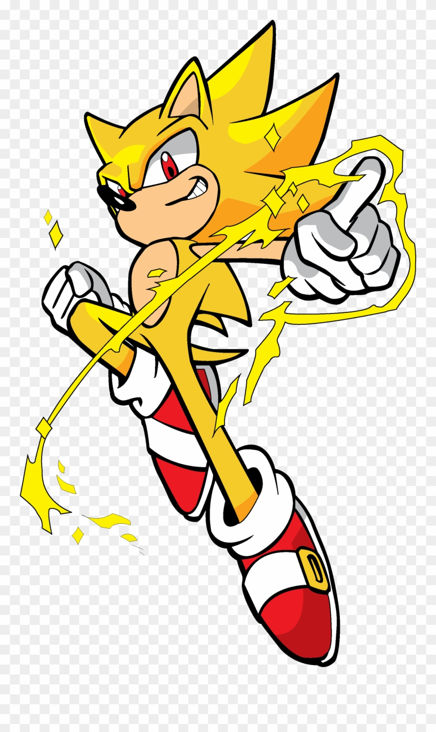 Super Sonic PNG Transparent Images Free Download, Vector Files