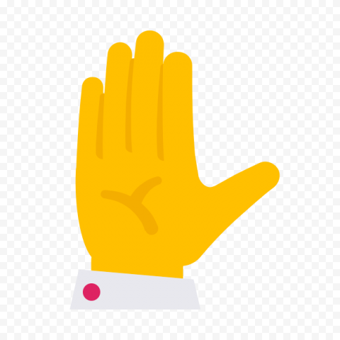 Raised hand emoji clipart. Free download transparent .PNG Clipart ...