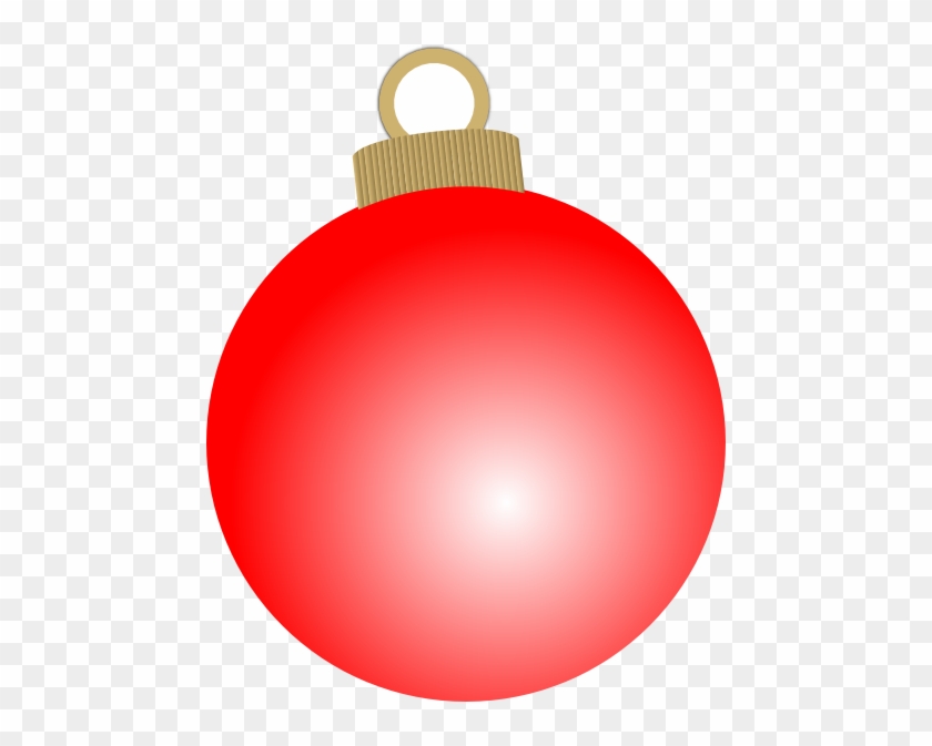 Red Christmas Ornament PNG - Free Download for Holiday Projects
