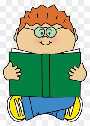 Reading Habit Illustration for Kids - Engaging Educational Clipart