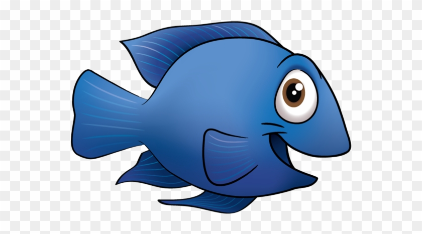 Light Blue Fish clip art - vector clip art online, royalty free - Clip ...