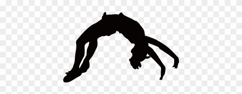 Gymnastics Silhouette Image - Free PNG Download for Sports & Fitness Sites