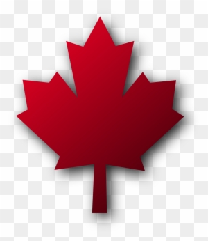 Red Maple Leaf Icon - Canadian Symbol PNG Download