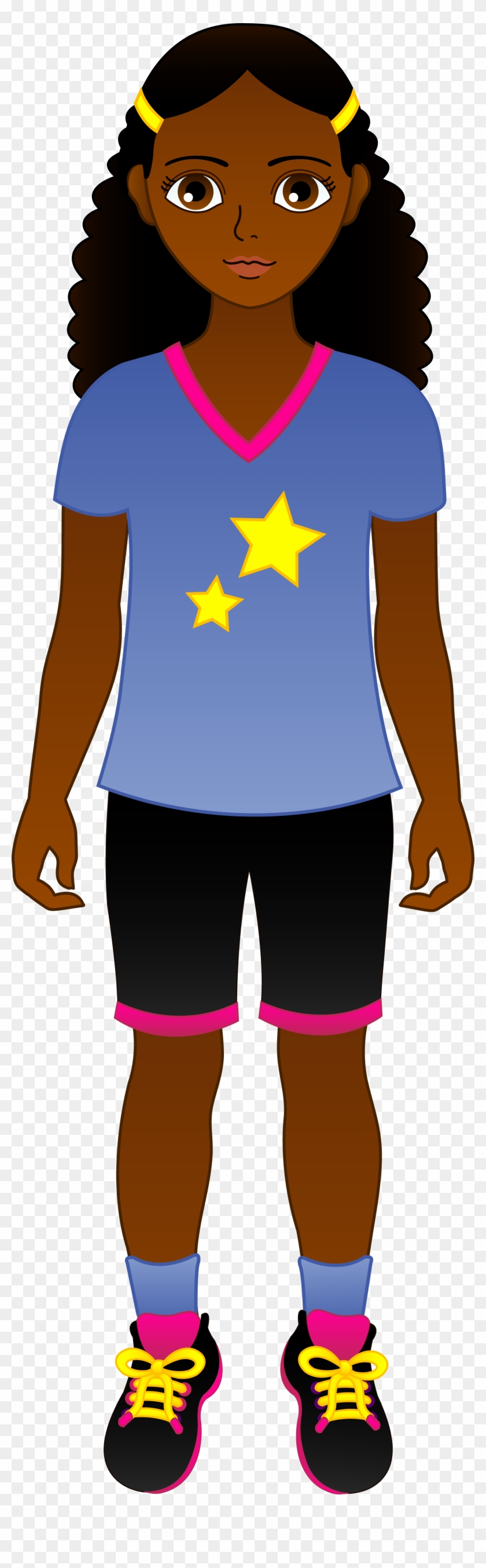 Teen African American Clipart