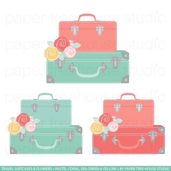 7 Vintage Luggage Images! - The Graphics Fairy