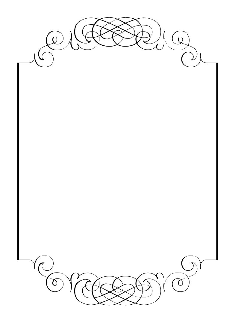 Decorative Ornamental Frame Template - Free Download for Print & Digital Use